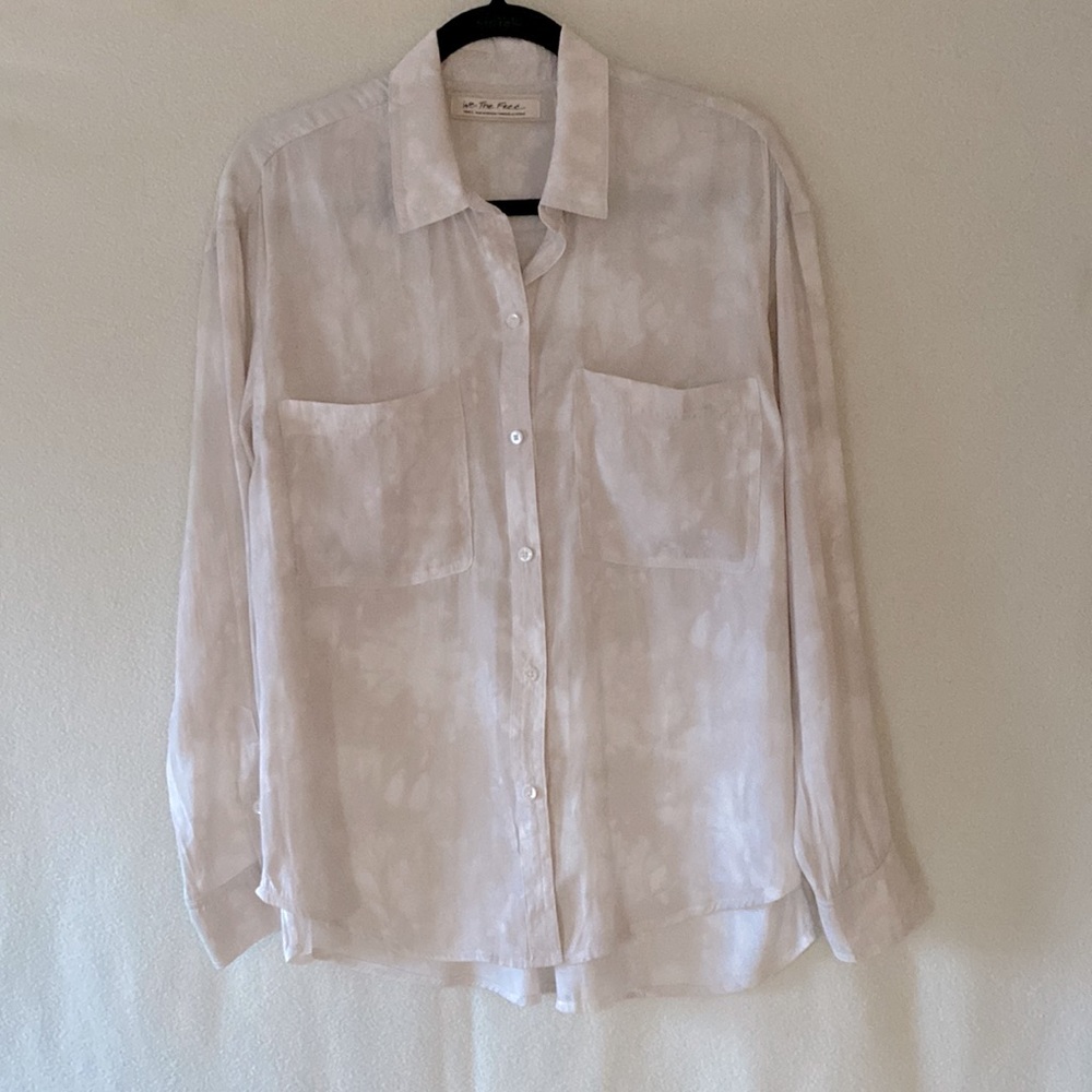 We The Free Button down blouse Small